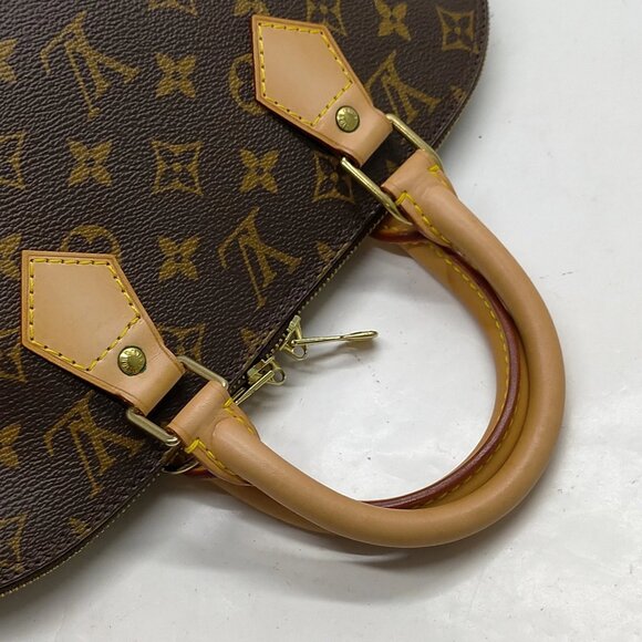Louis Vuitton Alma Brown Monogram Hand Bag mon731-100625 - Picture 9 of 16